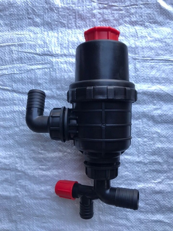 Фильтр малый с запорным клапаном d-32 (224200)